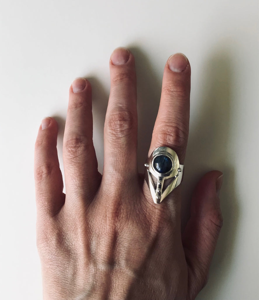 SAGA RING - LABRADORITE