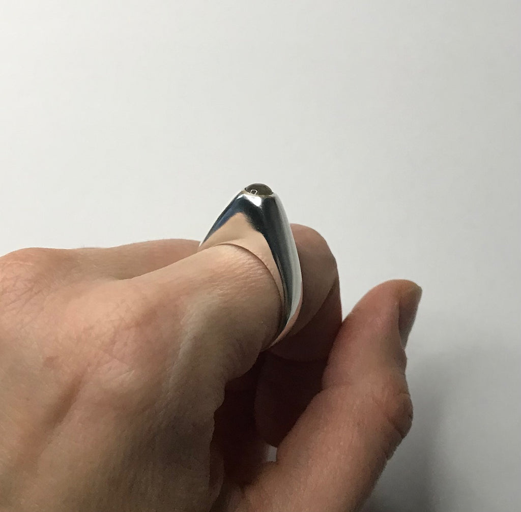TOWER RING - LABRADORITE