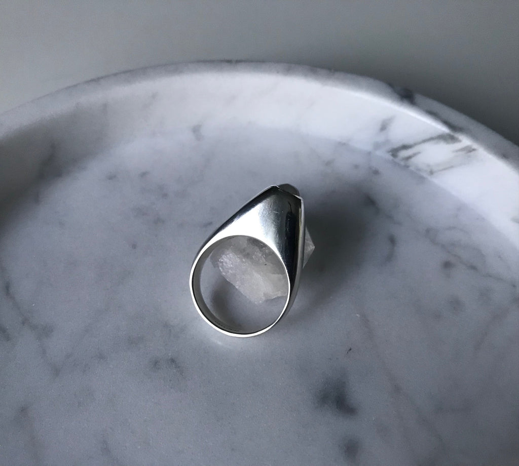 TOWER RING - MOONSTONE