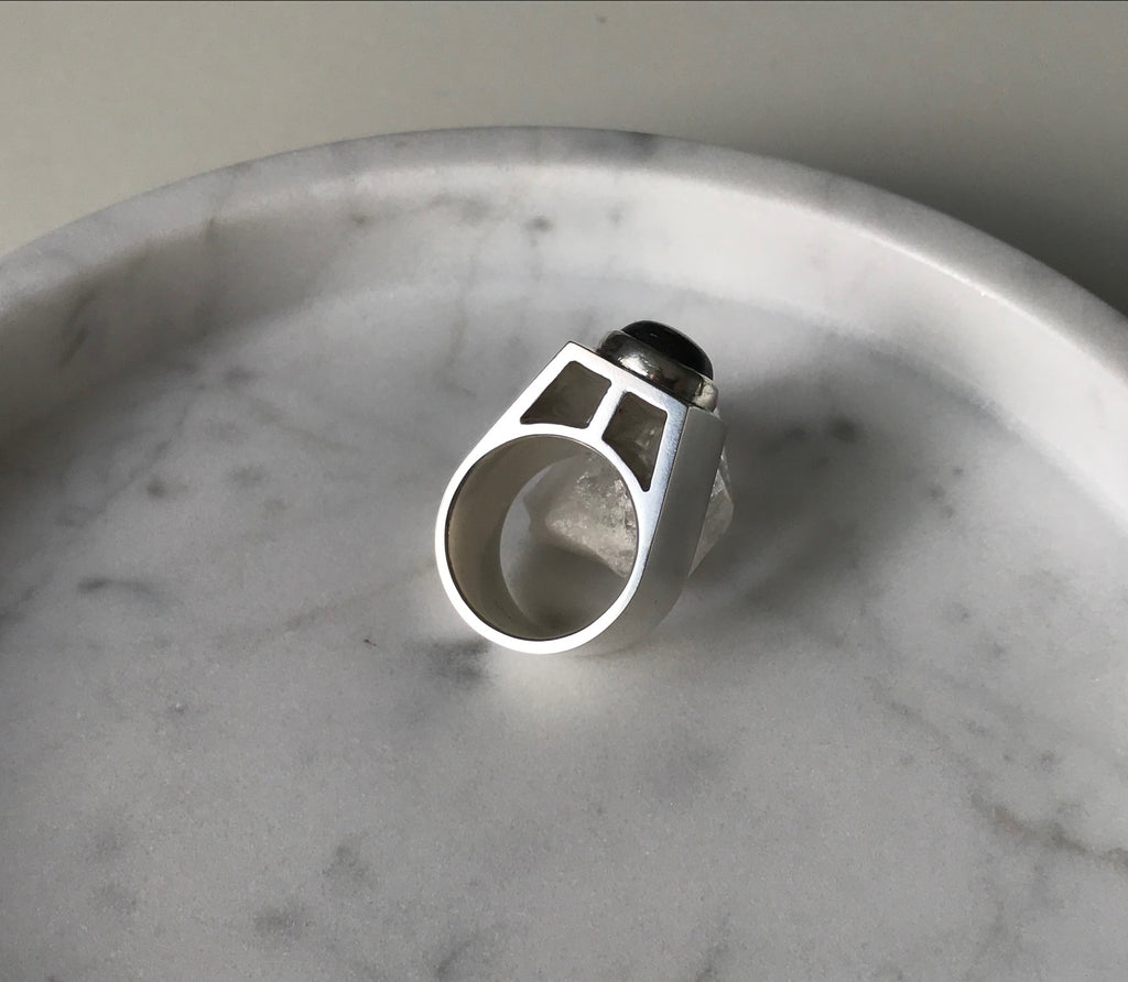 OMEGA RING - LABRADORITE