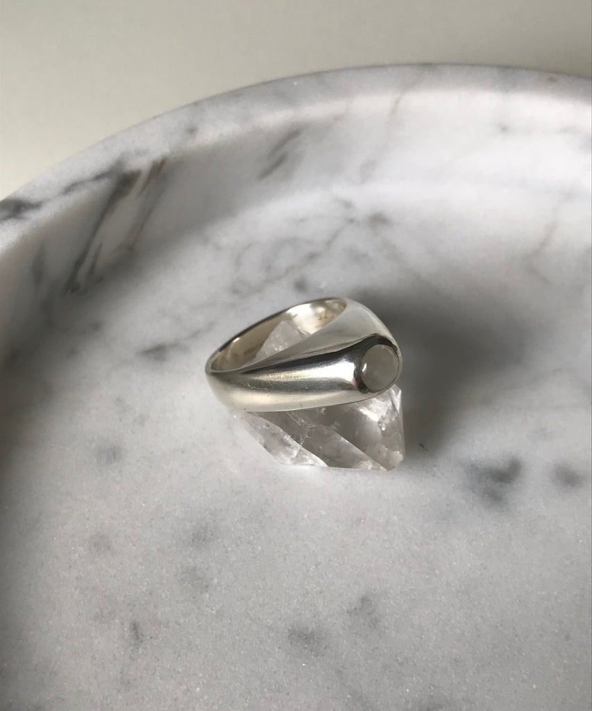 TOWER RING - MOONSTONE