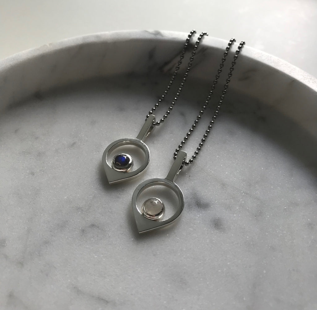 MINI MOONRISE PENDANT - MOONSTONE