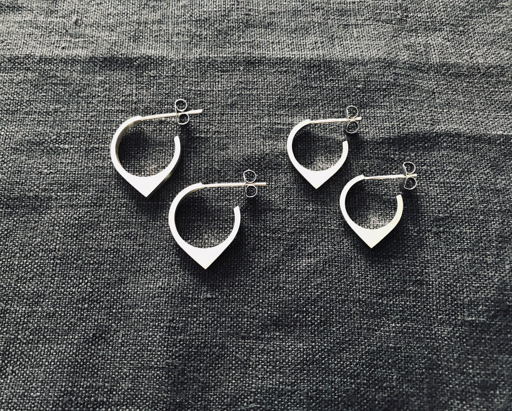 MOONRISE HOOP EARRINGS